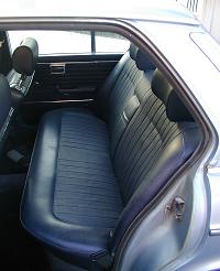 back seat - drivers side